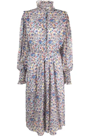 Isabel Marant Kleedjes, Dames, Veelkleurig, M, Shirt Kleedjes