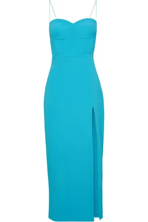 MVP Wardrobe Kleedjes, Dames, Groen, S, Calypso Midi Jurk