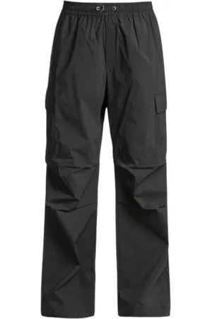 Parajumpers Broeken, Dames, Zwart, M, Katoen, Zwarte Cargo Werkbroek Avice Stretch
