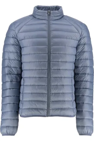 Jott Jassen, Heren, Blauw, S, Slim Fit Lichtgewicht Jas