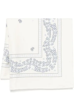Lanvin Accessoires, Dames, , ONE Size, Sjaal met Contrasterende Rand