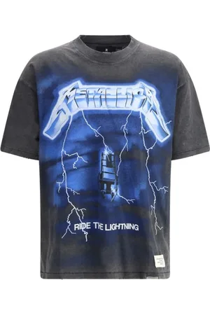 Represent Tops, Heren, Veelkleurig, XL, Katoen, Metallica Ride T-Shirt