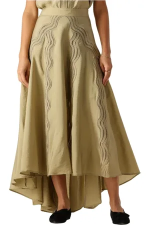 Copenhagen Muse Rokken, Dames, Groen, XS, Groene Cole Rok Mini Muse