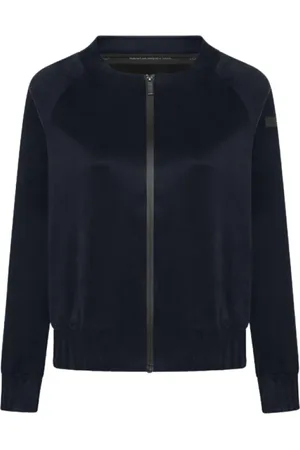 RRD Sweatshirts & Hoodies, Dames, Blauw, S, Blauwe Cupro Rits Sweater