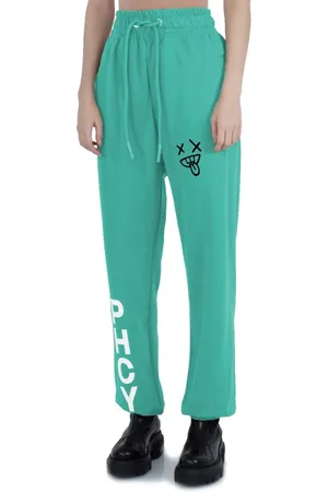 PHARMACY INDUSTRY Broeken, Dames, Groen, L, Katoen, Groene Katoenen Jeans