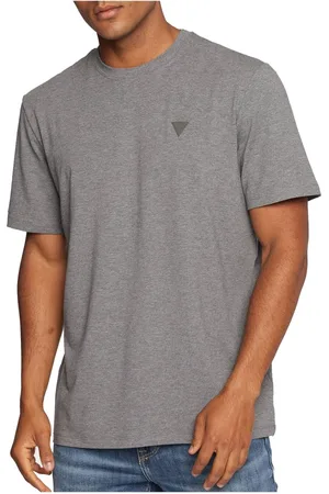 Guess Tops, Heren, Grijs, M, Katoen, Modal Hedley T-shirt - Grijs