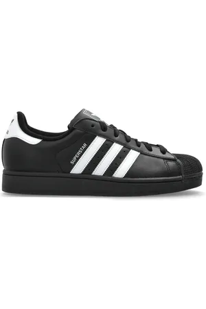 adidas Schoenen, Heren, Zwart, 44 EU, Leer, Sportschoenen Superstar II
