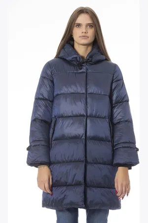 BALDININI Mantels, Dames, Blauw, S, Nylon, Winterjas - Venezia Collectie