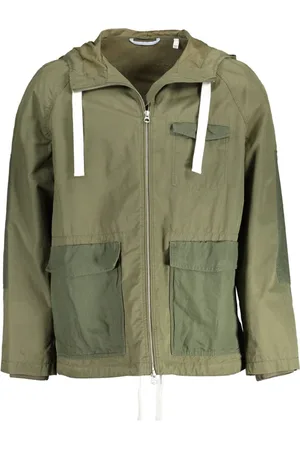GANT Jassen, Heren, Groen, M, Sportieve Hoodie Groen