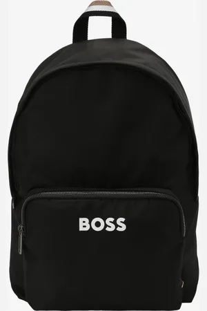 HUGO BOSS Tassen, unisex, Zwart, ONE Size, Polyester, 3D Logo Rugzak