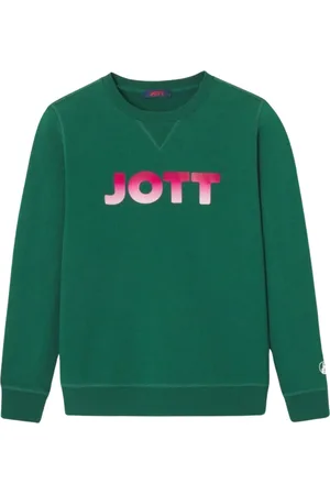 Jott Sweatshirts & Hoodies, Dames, Groen, 2Xl, Katoen, Katoenen Sweatshirt - Groene Stijl