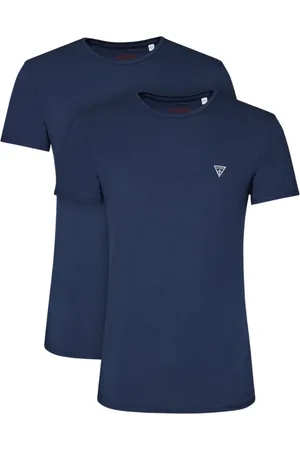 Guess Tops, Heren, Blauw, XL, Katoen, Stretch T-Shirts Pack