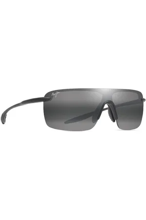 Maui Jim Accessoires, Heren, Zwart, ONE Size, Stijlvolle zonnebril zwart matte afwerking