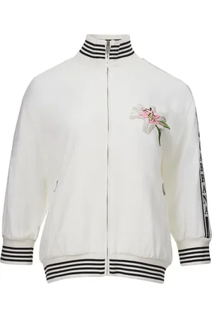 Dolce & Gabbana Sweatshirts & Hoodies, Dames, Wit, M, Katoen, Witte Katoenen Trui
