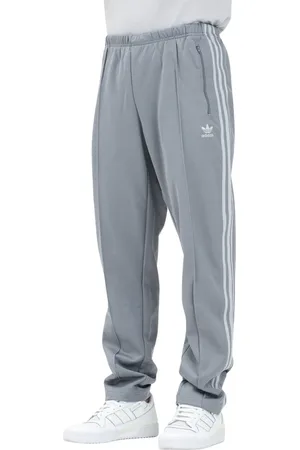 adidas Broeken, Heren, Grijs, XL, Katoen, Klassieke Adicolor Beckenbauer Sportieve Broek