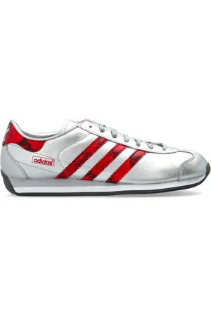 adidas Schoenen, Heren, Grijs, 42 1/2 EU, Leer, Sportschoenen Land Japan