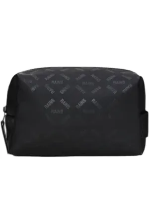 Rains Tassen, Dames, Zwart, ONE Size, Polyester, Minimalistische Wash Bag