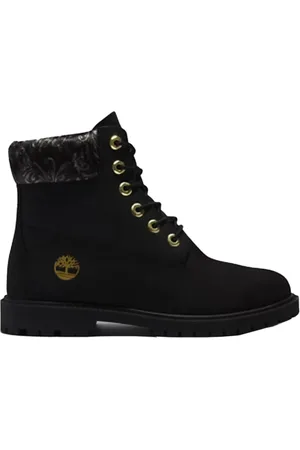 Timberland Schoenen, Dames, Zwart, 36 EU, Leer, Waterdichte veterlaarzen