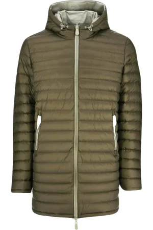 Jott Jassen, Heren, Groen, 4Xl, Omkeerbare gewatteerde jas met capuchon - Amsterdam Edition