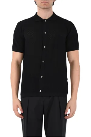 TAGLIATORE Overhemden, Heren, Zwart, L, Katoen, Formal Shirts