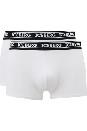 Iceberg Ondergoed, Heren, Wit, S, Katoen, Bipack Katoen Stretch Boxershorts