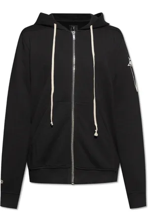 Rick Owens Sweatshirts & Hoodies, Heren, Zwart, 2Xl, Katoen, Champion x