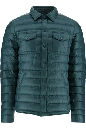 Jott Jassen, Heren, Groen, S, Cris Shirt Collar Lichtgewicht Donzen Jas