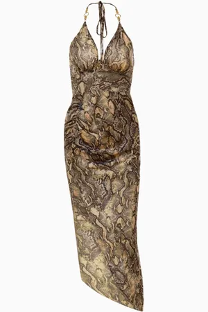 Roberto Cavalli Kleedjes, Dames, Bruin, S, Bruine jurken