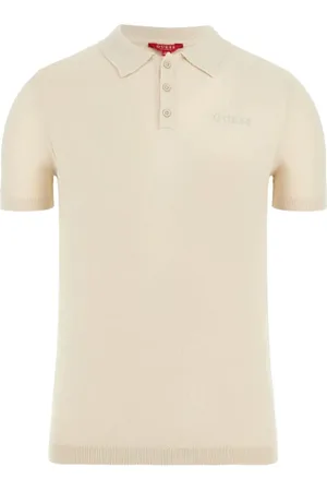 Guess Tops, Heren, , M, Katoen, Katoenen polo shirt - Straight Fit