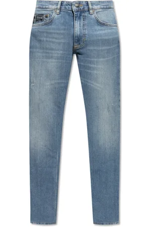 VERSACE Jeans, Heren, Blauw, W33, Denim, Slim fit jeans