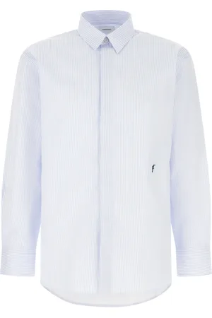 Salvatore Ferragamo Overhemden, Heren, Veelkleurig, S, Katoen, Katoenen Overhemd