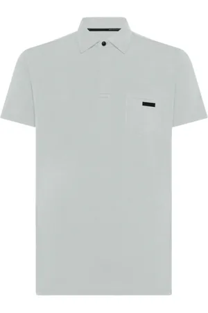 RRD Tops, Heren, Grijs, XL, Katoen, Witte Stretch Jersey Polo Revo
