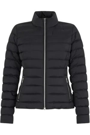 Moose Knuckles Jassen, Dames, Zwart, S, Zwarte Gemma Air Donsjas