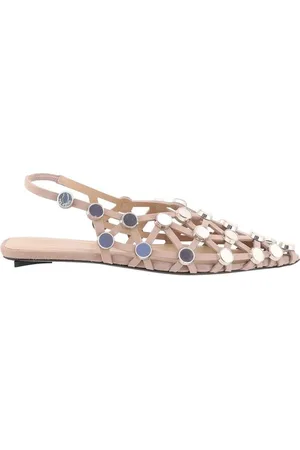 The Attico Schoenen, Dames, , 37 1/2 EU, Grid ballerina