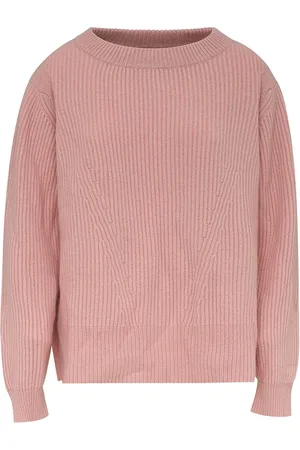 Malo Truien, Dames, Roze, L, Kasjmier, Luxe Roze Cashmere Top