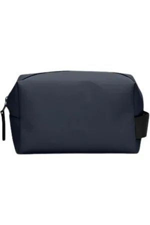 Rains Tassen, unisex, Blauw, ONE Size, Polyester, Kleine Wash Pouch