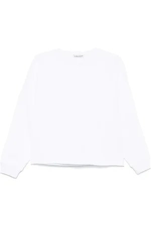 YMC YOU MUST CREATE Sweatshirts & Hoodies, Heren, Wit, L, Katoen, Geribbelde Manchetten Drop Schouder Omgeslagen Zoom