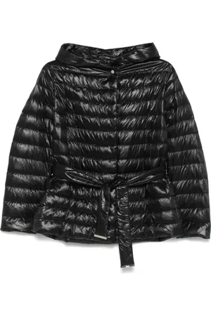 HERNO Jassen, Dames, Zwart, XS, Zwarte Jassen voor Vrouwen