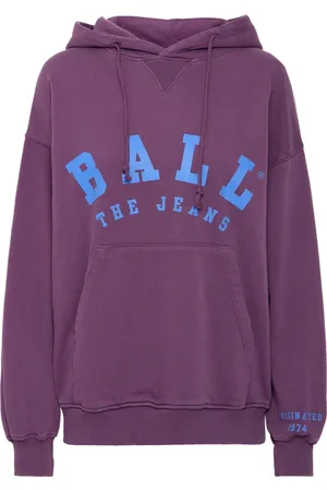 Ball Sweatshirts & Hoodies, Dames, Paars, XS, Sportieve Hoodie Sweatshirt Hortensia