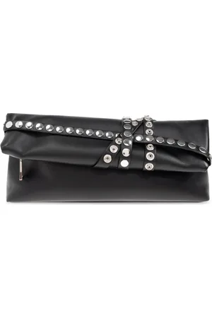 Dsquared2 Tassen, Dames, Zwart, ONE Size, Leer, Leren tas