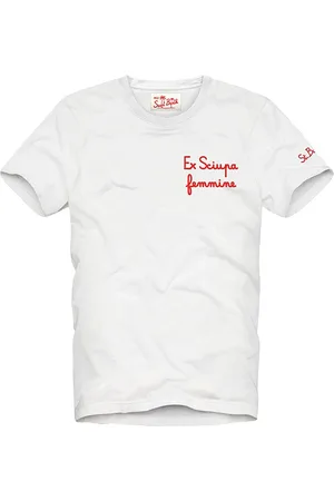 MC2 SAINT BARTH Tops, Heren, Wit, 2Xl, Saint Barth Zwemkleding Collectie
