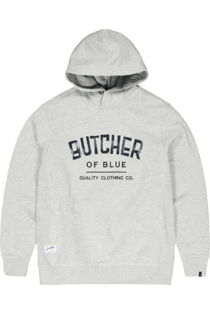 Butcher of Blue Sweatshirts & Hoodies, Heren, Grijs, XL, Army College Hoodie M2513006