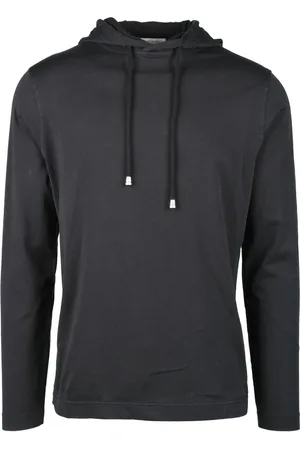 FILIPPO DE LAURENTIIS Sweatshirts & Hoodies, Heren, Grijs, M, Katoen, Hoodies