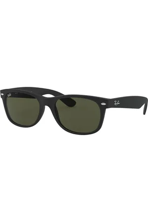 Ray-Ban Accessoires, unisex, Zwart, 55 MM, Klassieke Wayfarer zonnebril