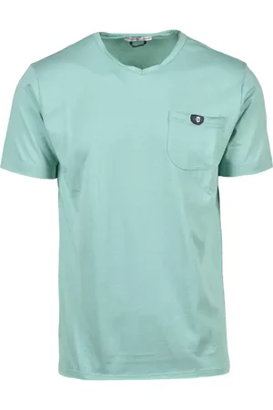 D.A. Daniele Alessandrini Tops, Heren, Groen, M, Katoen, Tshirt