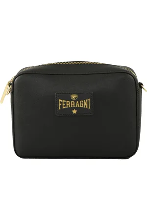 Chiara Ferragni Tassen, Dames, Zwart, ONE Size, Stijlvolle PU-tas
