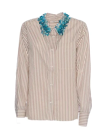 Essentiel Antwerp Blouses & Shirts, Dames, , S, Pailletten, Rode Pailletten Shirt Combo