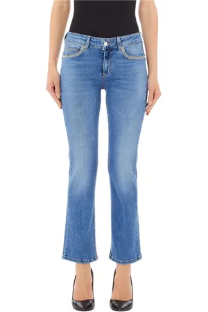 Liu Jo Jeans, Dames, Blauw, W26, Denim, Regular Fit Denim Jeans