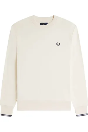 Fred Perry Truien, Heren, , M, Katoen, Klassieke Ronde Hals Sweater