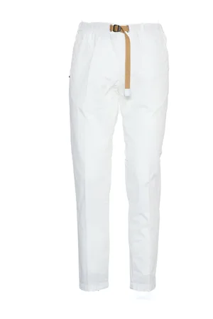 White Sand Broeken, Heren, Wit, XL, Katoen, Witte Trekkoordbroek Ss 25